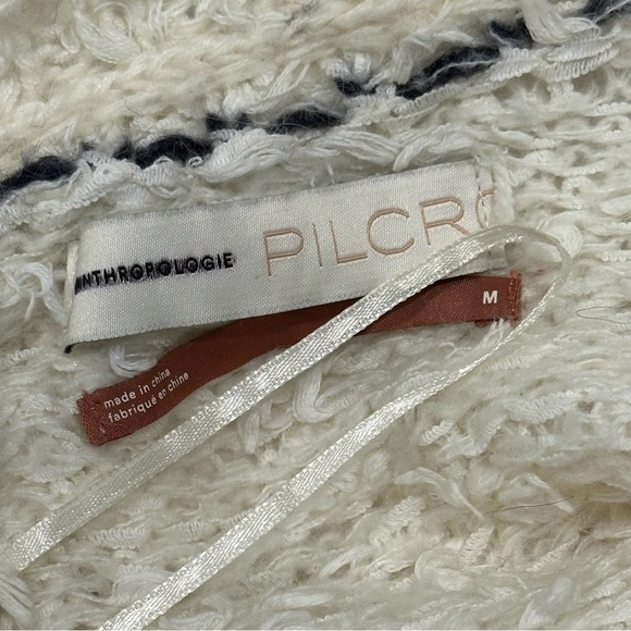 Anthropologie Pilcro Petra Feathered Sweater Size Medium - Picture 12 of 14